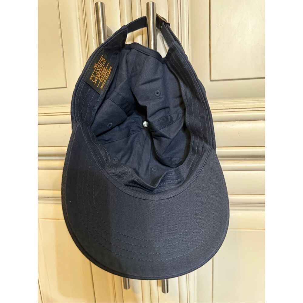 Yupoong The Classics Men's Triple Diamond Adjustable Strapback Hat Navy OS